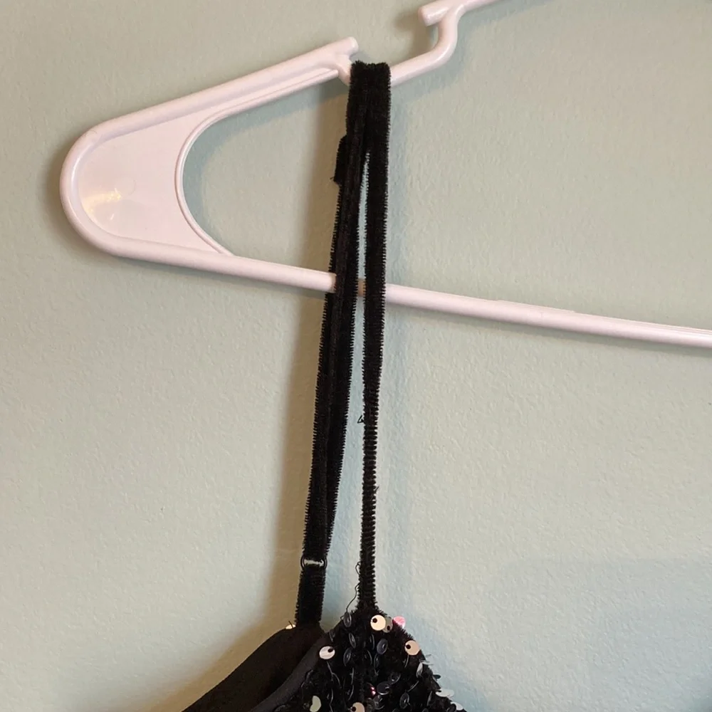 Zara sparkly black dress - Picture 7 of 8